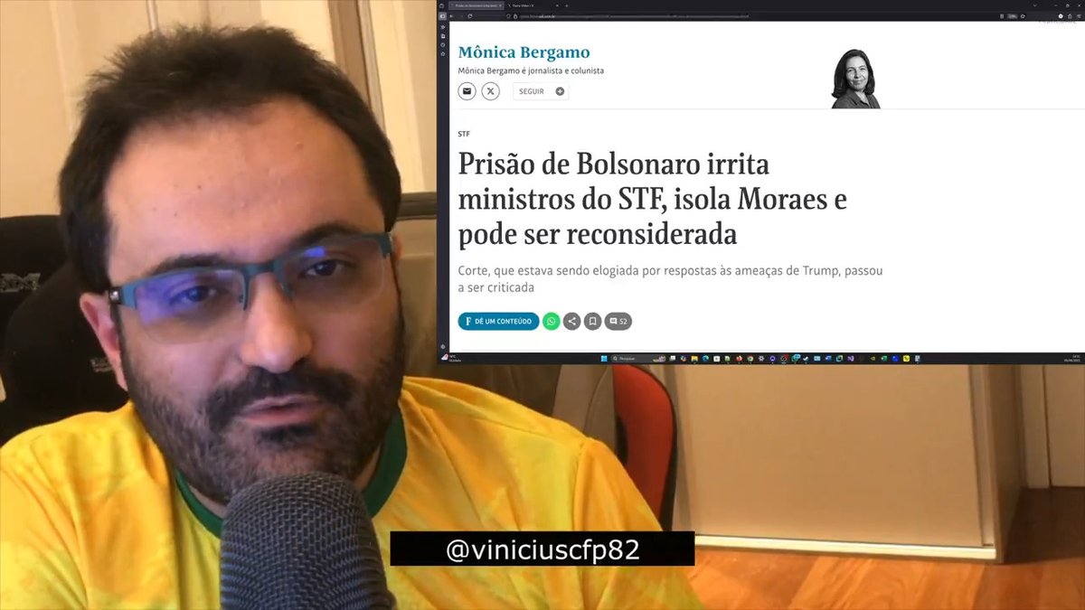 INSUSTENTÁVEL! Não tem mais clima para Moraes continuar, nem mesmo dentro do STF.