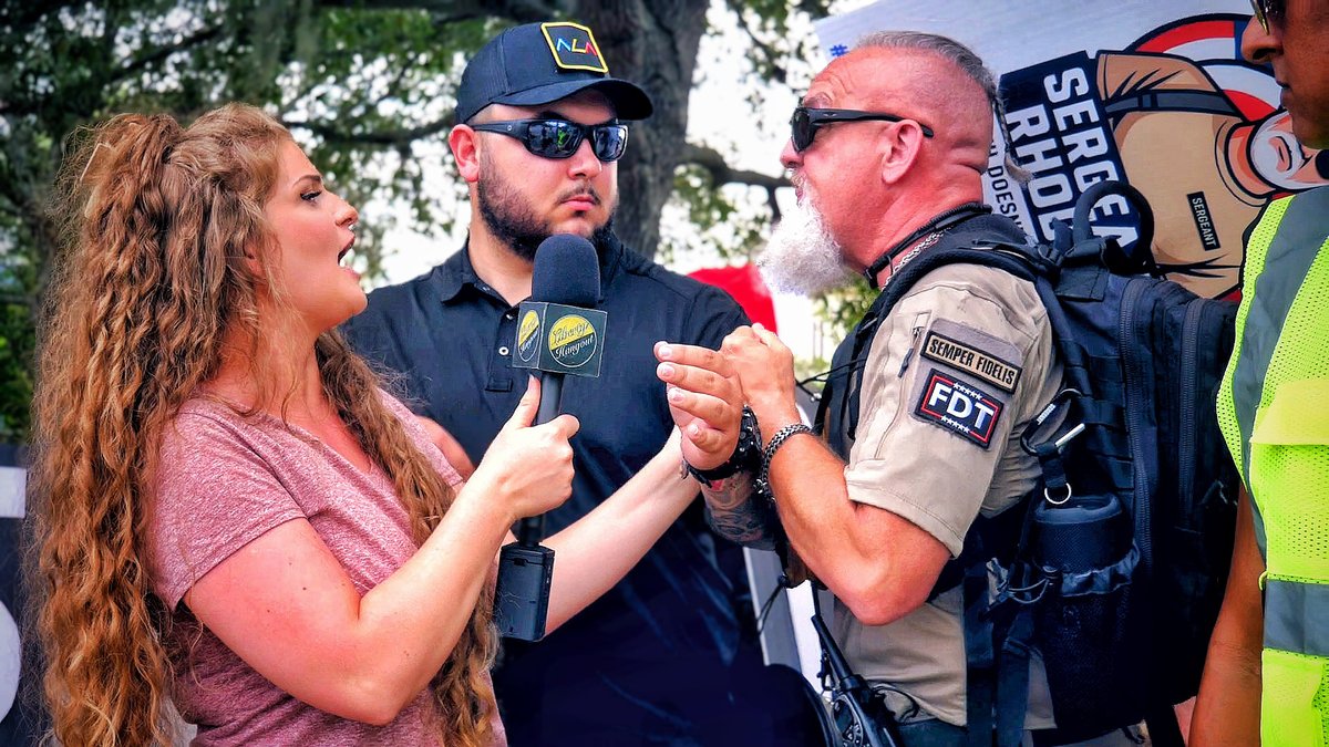 TROLLING the PROFESSIONAL PROTESTERS with Adam Francisco in Orlando. We wore their silly yellow vests they always wear when they tell people not to talk to me, and they got so mad. 😂