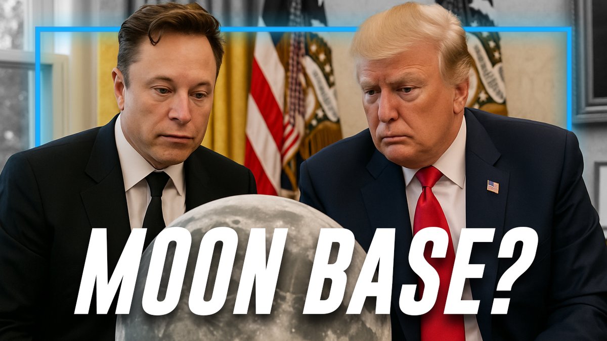 BREAKING EXCLUSIVE: President Trump Secretly Expanded Funding For A Space Base Already Being Built On The Dark Side Of The Moon Alex Jones Reveals Intel From An Eyewitness To A Meeting Between Elon Musk & The Trump Admin At The White House