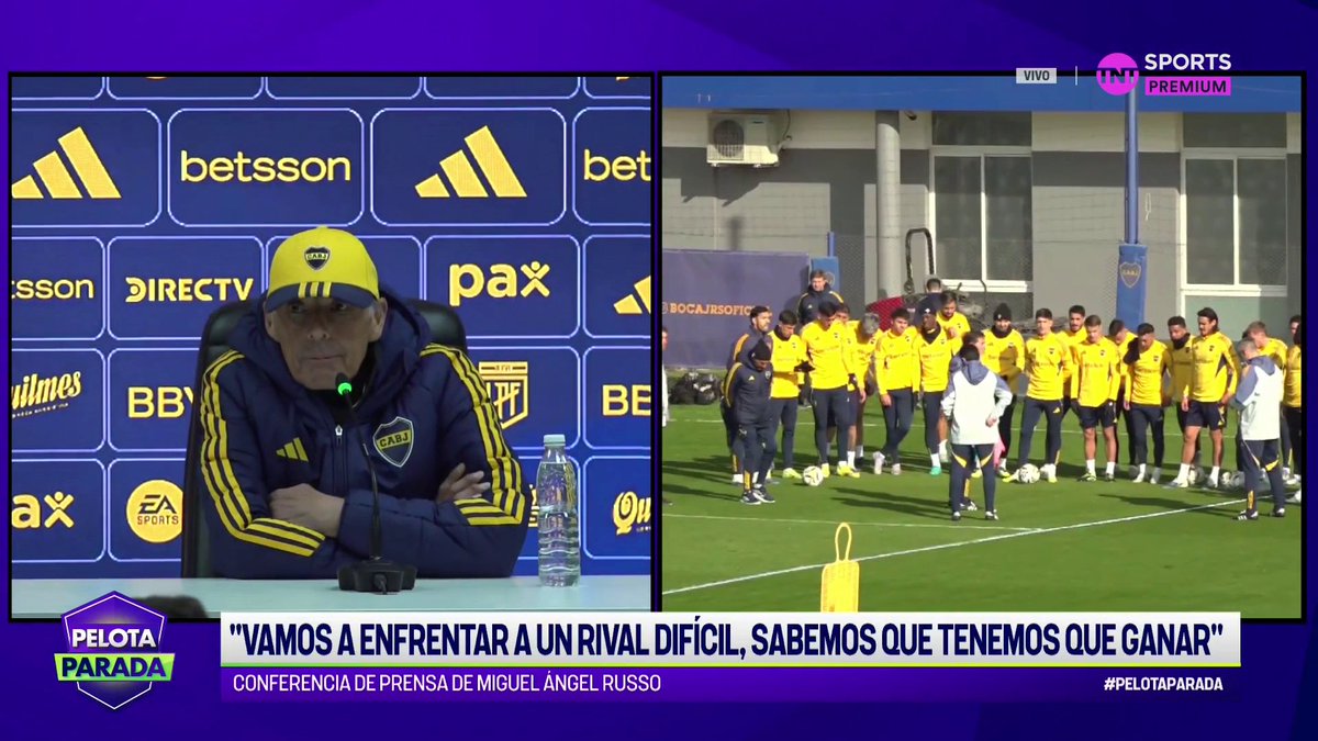 🔎#Russo, molesto con la pregunta de un periodista a su hijo Nacho, jugador de Tigre, por la salud del DT xeneize: "DÉJENLO TRANQUILO A MI HIJO. ÉL SOLO VA A HABLAR DE ÉL Y DE TIGRE".
