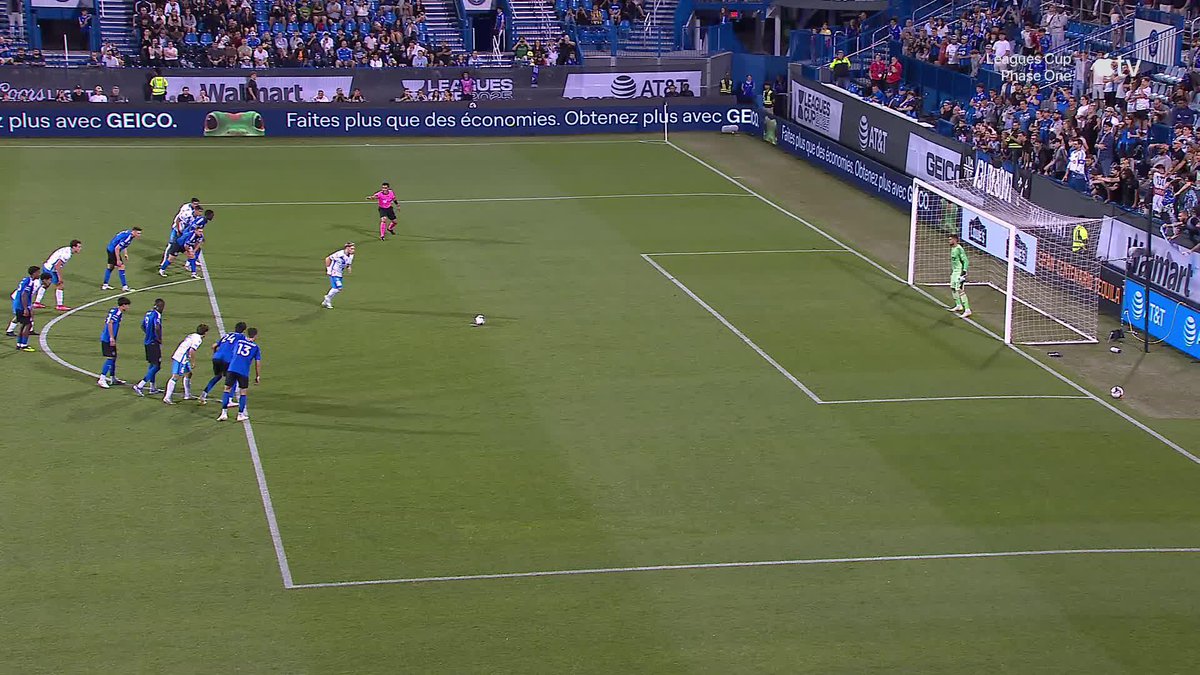 Montreal's Thomas Gillier stops the Puebla penalty! 🚫 📺 #MLSSeasonPass or Apple TV+: