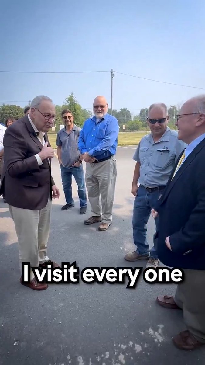 Today, I took it on the road to counties across New York to hear from people about how Trump and the Republicans are driving up costs, cutting healthcare, strangling Social Security, and hurting our businesses and families. I will not stop fighting for you.