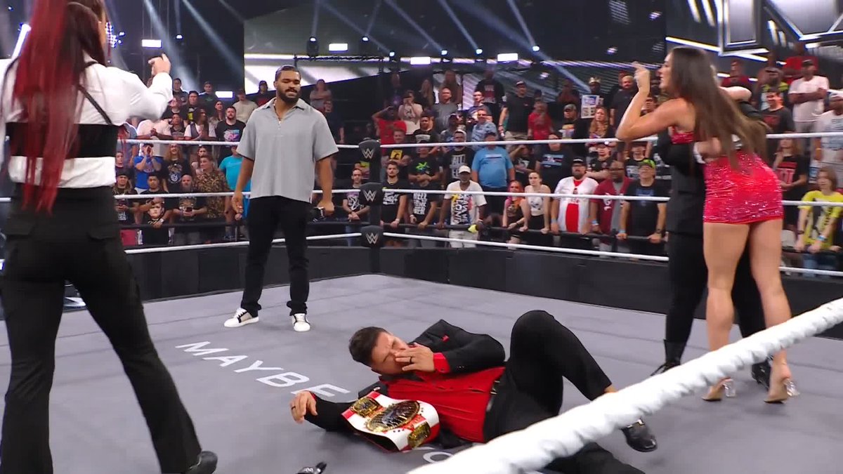 THAT. JUST. HAPPENED. Tavion Heights WWE is NOT playing with Ethan Page and CHELSEA GREEN! 👊 “All Ego” Ethan Page