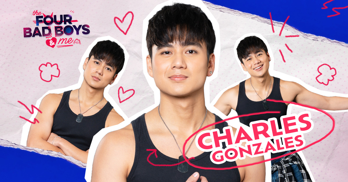 Meet Charles Gonzales: THE TROUBLEMAKER of the Four Bad Boys! River Joseph makes his film acting debut in ‘The Four Bad Boys and Me’—the movie adaptation of TFBBAM is NOW STREAMING FOR FREE on the ABS-CBN Entertainment YouTube channel!