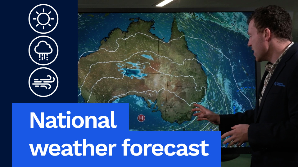 National Weather Forecast: Mild winter day for most, showers return to NSW. Video current as 2:00pm AEST Wednesday 6 August 2025 For the latest forecasts and warnings, go to our website or the BOM Weather app.
