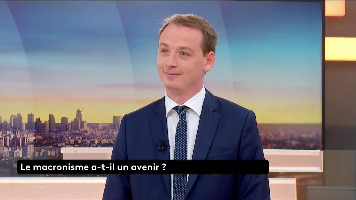 🔴 🗣 Le macronisme est-il mort ? "Dans 50 ans, on parlera encore de la façon dont Emmanuel Macron a bouleversé la classe politique", avance Ambroise Méjean, secrétaire général délégué de Renaissance. #franceinfo #canal16