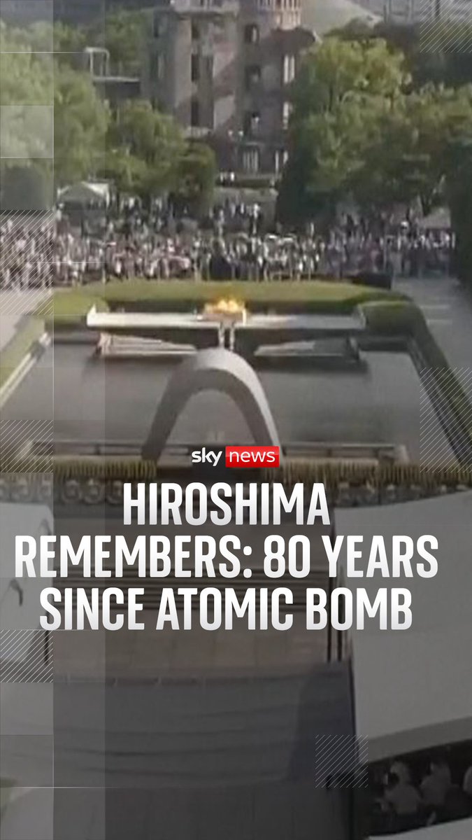 Hiroshima remembers: 80 years since atomic bomb was dropped on the Japanese city. Symbolism and reflection were at the forefront of the anniversary commemorations for the victims of the bombing of Hiroshima.
