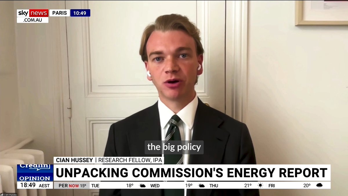 “If you look at the data, there is no energy transition.” Despite the hype, political spin and the hundreds of billions of dollars in cost, net zero is failing. And in doing so, it is driving up household energy costs for hardworking Australians. Cian Hussey on Sky News Australia: