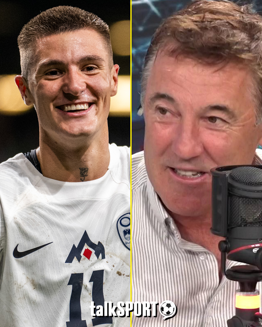 👀 "I'd go to Newcastle." 🔥 "#MUFC are going through a bad patch. But at the moment, #NUFC are on the way up..." Dean Saunders explains why Benjamin Šeško should pick Newcastle over Manchester United