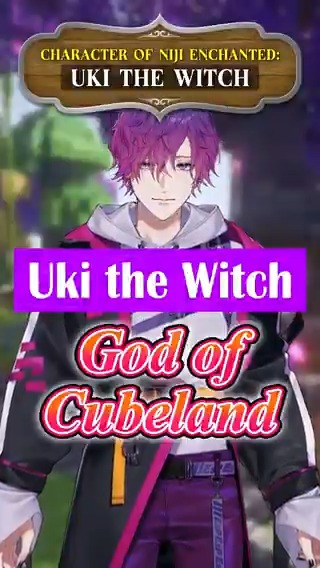 ／ 🍃#NIJIENchanted RP in 1 min!🍃 ＼ 『 Uki Violeta 』 Uki the Witch: God of Cubeland 🔮🌌 Type "SLAY" in the replies for our sassy witch, Uki Violeta 🔮🌌 NIJISANJI EN! #NIJISANJI #NIJISANJI_EN