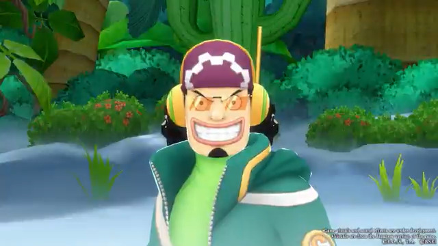 [New Character] ■Egghead Usopp Light Element / Defender A Defender who specializes in support and protecting the Treasure Area with long-range attacks. Snipe faraway enemies with "Skull Blast-Grass" and shield allies with "Bamboo Javelin"! #BountyRush #ONEPIECE