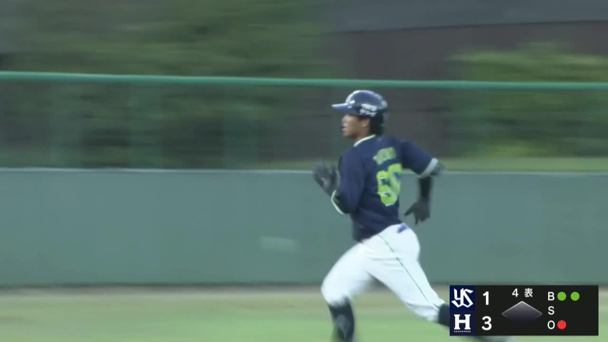 一軍へ戻るために 打撃で結果を出した 武岡龍世 ファーム第1号ホームラン ⚾プロ野球 ファーム(2025/8/6) 🆚くふうハヤテ×ヤクルト 📱Live on DAZN #オレをみろ #イージースポーツ #swallows