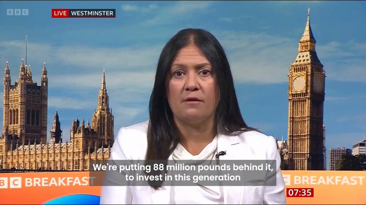 £88 million for services to support young people. We're investing in the next generation so that they can realise their ambitions, whatever their background and where they come from. Read more ⬇️