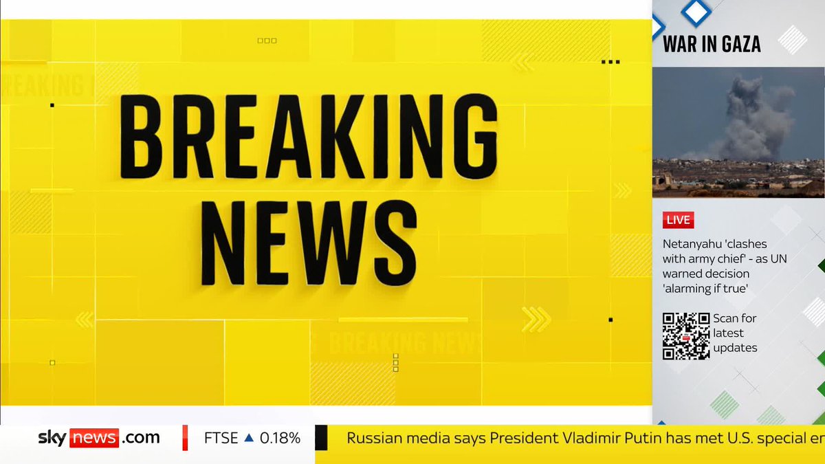 🚨 JUST IN: Trump envoy Steve Witkoff’s meeting with Vladimir Putin in Moscow just ended after THREE HOURS, per TASS Hopefully all that time means Witkoff made some headway in a peace deal!