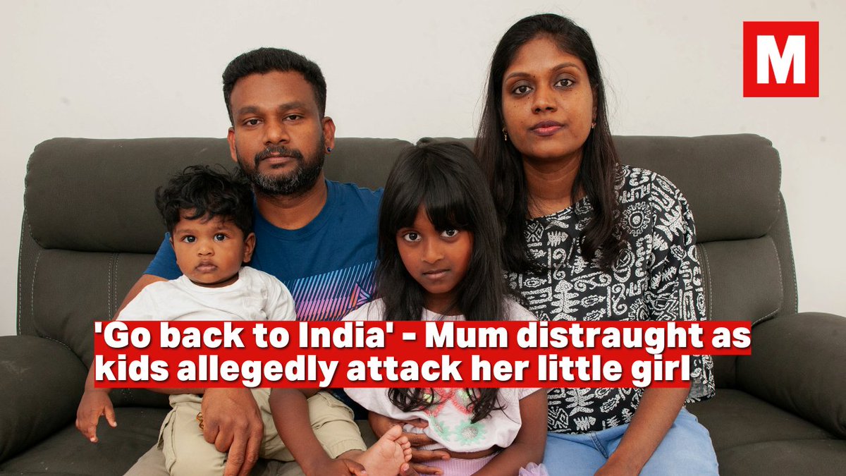 Little girl told 'go back to India' in alleged attack by gang of kids