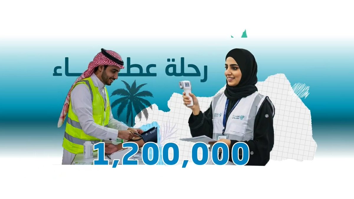 بـ "أرقام تصنع الفرق" مليون و200 ألف متطوع.. إنجاز سبق الموعد بـ6 سنوات، تحقيقًا لمستهدفات رؤية السعودية 2030.