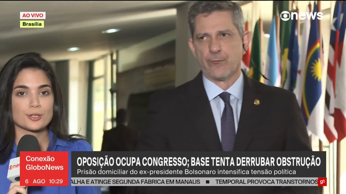 "É claro que o Eduardo Bolsonaro joga contra o Brasil, contra nossa soberania (...)", diz senador Rogério Carvalho. #ConexãoGloboNews ➡ Assista à #GloboNews: