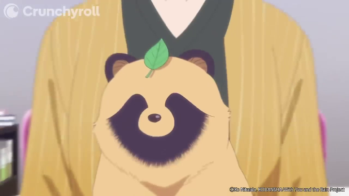 The real MVP of this scene? That adorable pet providing moral support 💕 (via With You and the Rain)