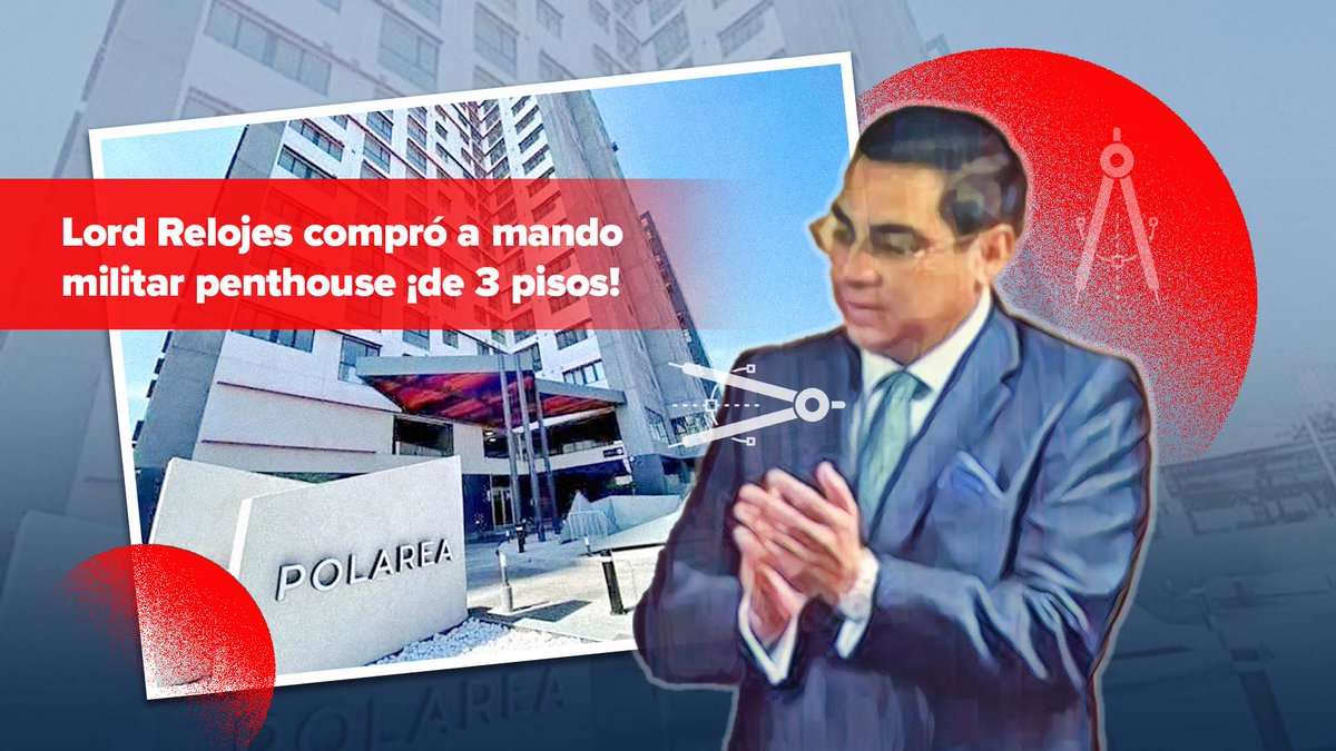 🔴 #ExclusivaMCCI Alex Tonatiuh Márquez Hernández, director de Investigación Aduanera, no solo ostenta relojes de lujo por 7.7 MDP. En marzo compró un penthouse de tres pisos en Polanco a precio de ganga. ¿El vendedor? Un Coronel del Ejército. En este 🧵 te contamos: