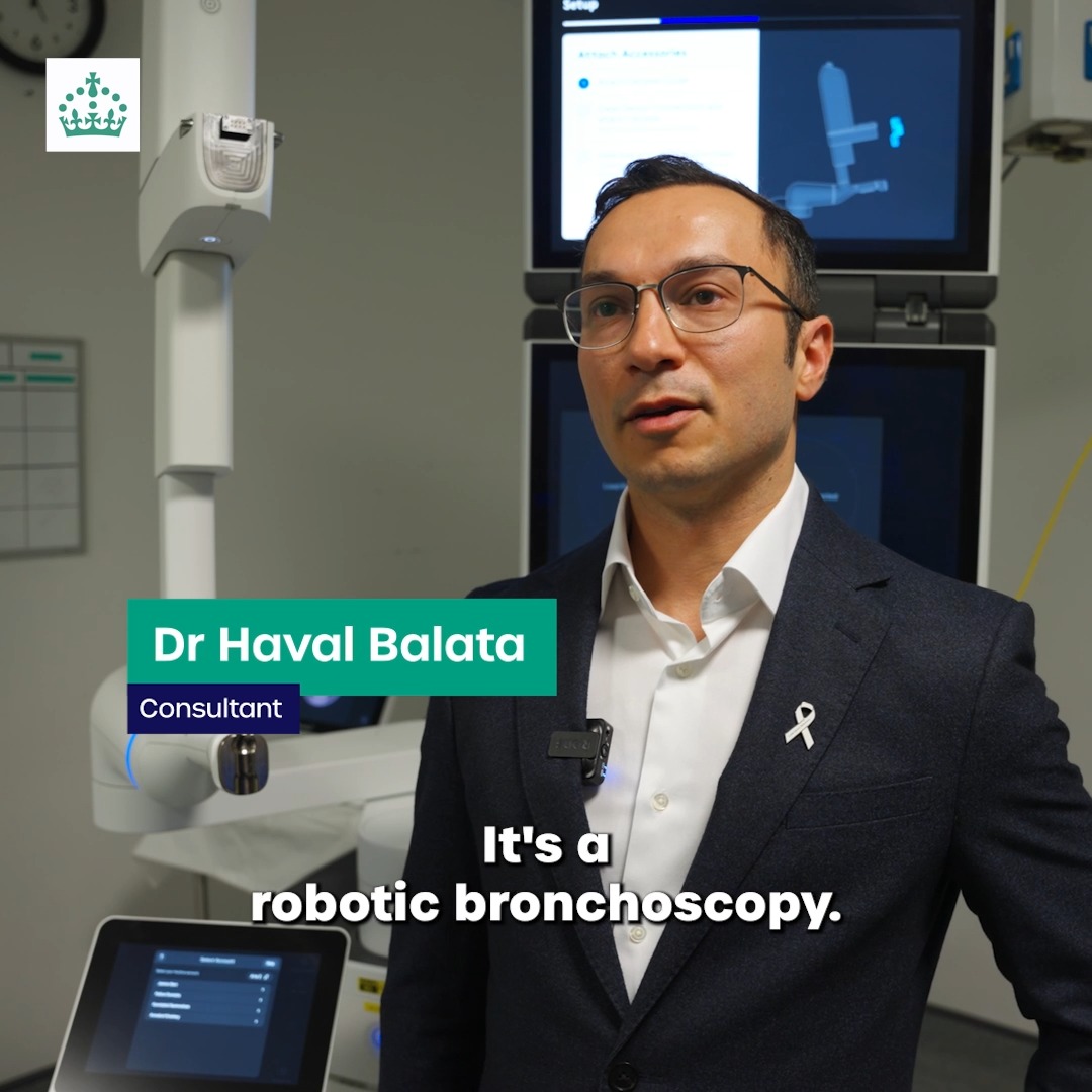 The ION system accurately, safely samples small spots in the lungs for cancer so patients can be treated as soon as possible. MFT NHS are among the first in Europe to adopt it 🦾 Technology is central to our 10 Year Health Plan, improving patient care and saving lives.