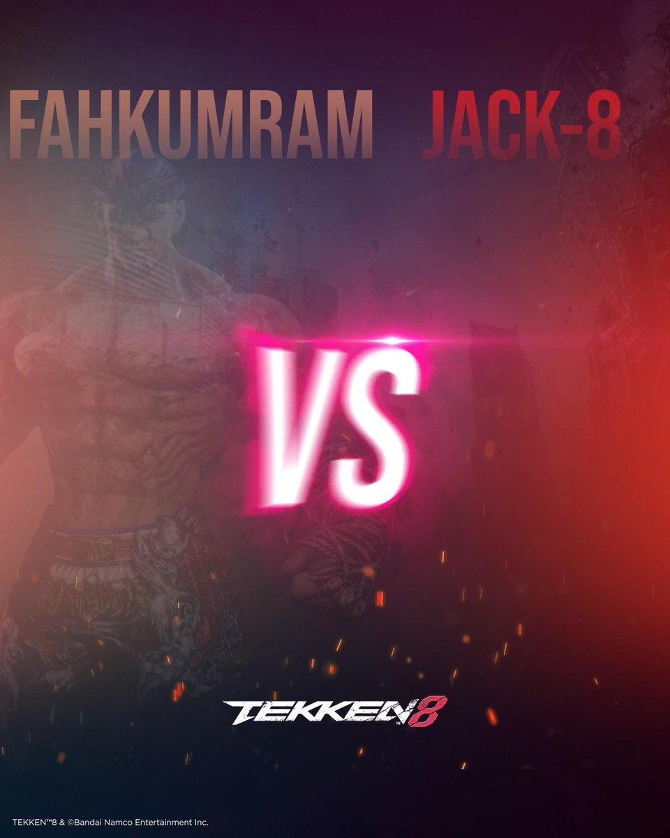 When these titans clash in #TEKKEN8, you know you're going to see some sparks. Who's taking this one: raw tech or raw power?