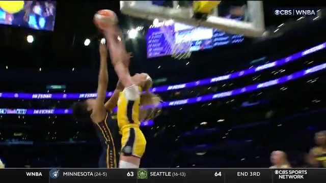 Cameron Brink is back doing Cameron Brink things She tied a career-high with 5 blocks in the Los Angeles Sparks W 💪
