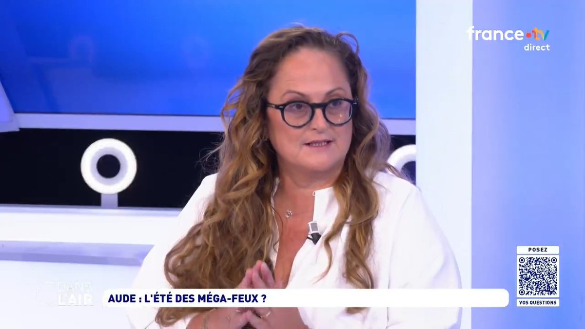 "On a une transformation très violente de la France à laquelle on n'était pas prêt. On ne s'imaginait pas en 2022 avoir 1 200 communes en rupture d'alimentation en eau potable. En 2019, on avait déjà des départs de feux de champ en Picardie au mois de juin." Haziza Emma #cda