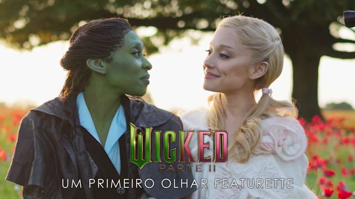 De volta a Oz ✨ Veja um pouco dos bastidores em #Wicked2Filme.