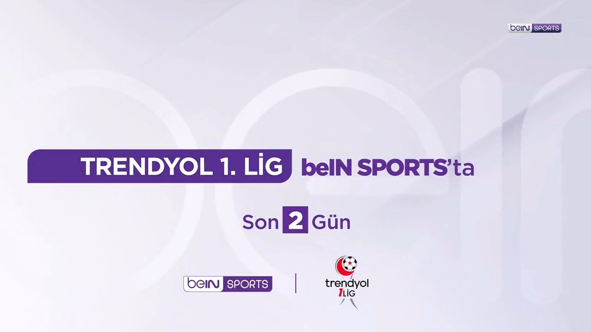 ⏳ #TrendyolBirinciLig, tüm heyecanıyla geri dönüyor! 👀 Son 2 gün... #beINSPORTS