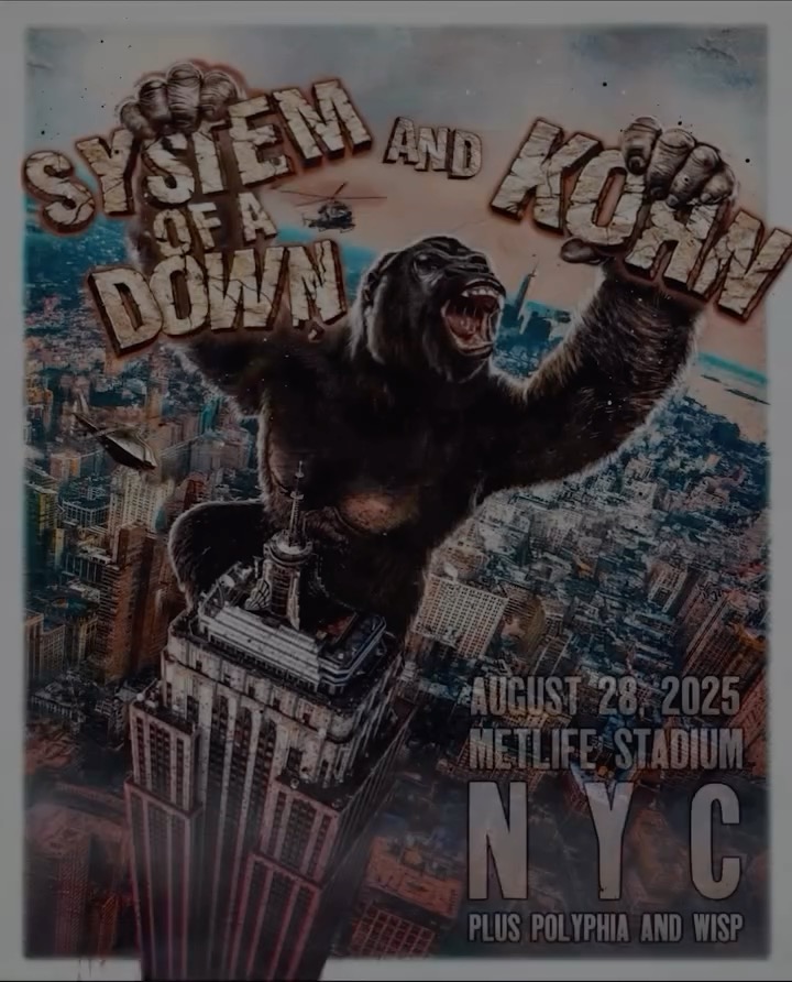 3 weeks until our NYC takeover x @KoRn 08.27 &amp; 8.28 🚁