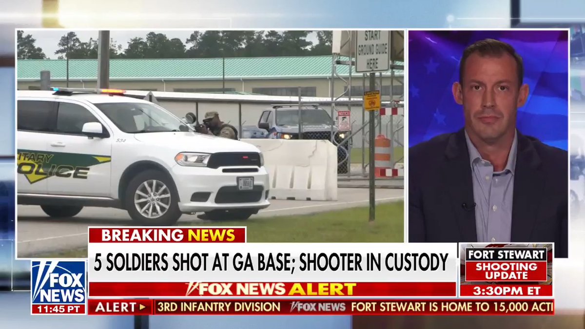 Former U.S. Marine bomb tech Joey Jones shares his insights after five soldiers were shot at a military base in Georgia.