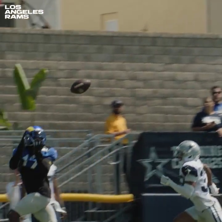 Davante Adams continues to cook in Rams-Cowboys joint practice: