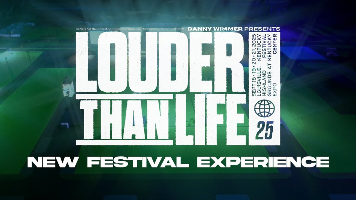 We’ve been cranking the volume for over a decade— but it’s time to go even LOUDER. Introducing the LOUDest Playground in America. From the lineup to the layout, we’re delivering the largest Louder Than Life ever built in 2025. 🔊 7 stages. 12+ new artists. We’re leveling up the music with an added stage and fresh acts like Silly Goose, Unearth, Haywire 617, Upon A Burning Body, The Browning, Orthodox & more. 🎡 Kentucky Kingdom is now part of the festival. Open only to you, Loudmouths. Your pass now includes FREE access to amusement rides. Enjoy all the thrills you can handle from 2 PM – 9PM with the Giant Wheel open late for those killer nighttime views. 🕙 Gates open at 10AM daily, giving you more time to grab merch, explore the grounds, and get your ride on before the first riff. 🤘 More space. More comfort. We’re upgrading your experience with: • Expanded shaded areas & picnic spots • New turf zones in GA and main stage viewing areas • A larger, more open layout for better crowd flow • A second main entrance for easier access • An immersive, air-conditioned merch experience inside the Kentucky Expo Center with lounge seating and additional activations 💥 VIP gets an overhaul. 35% larger with: • A new 3-story shaded viewing platform with sightlines to both main stages • A 70x70 shade structure • More space and upgraded amenities throughout This isn’t just a festival—it’s a full-on experience. Louder Than Life 2025 is here to blow expectations out of the water. Are you ready to enter the LOUDest Playground in America? We’ll keep the details coming, stay tuned. #LouderThanLife #LOUDER2025