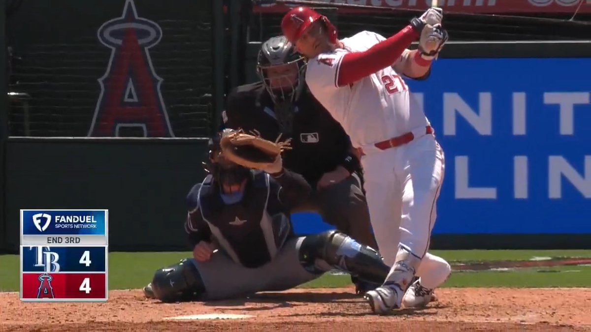 Mike Trout is now just TWO home runs away from 400 in his career!