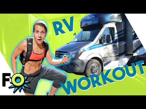 1000x CrossFit workout…IN A MOVING RV!