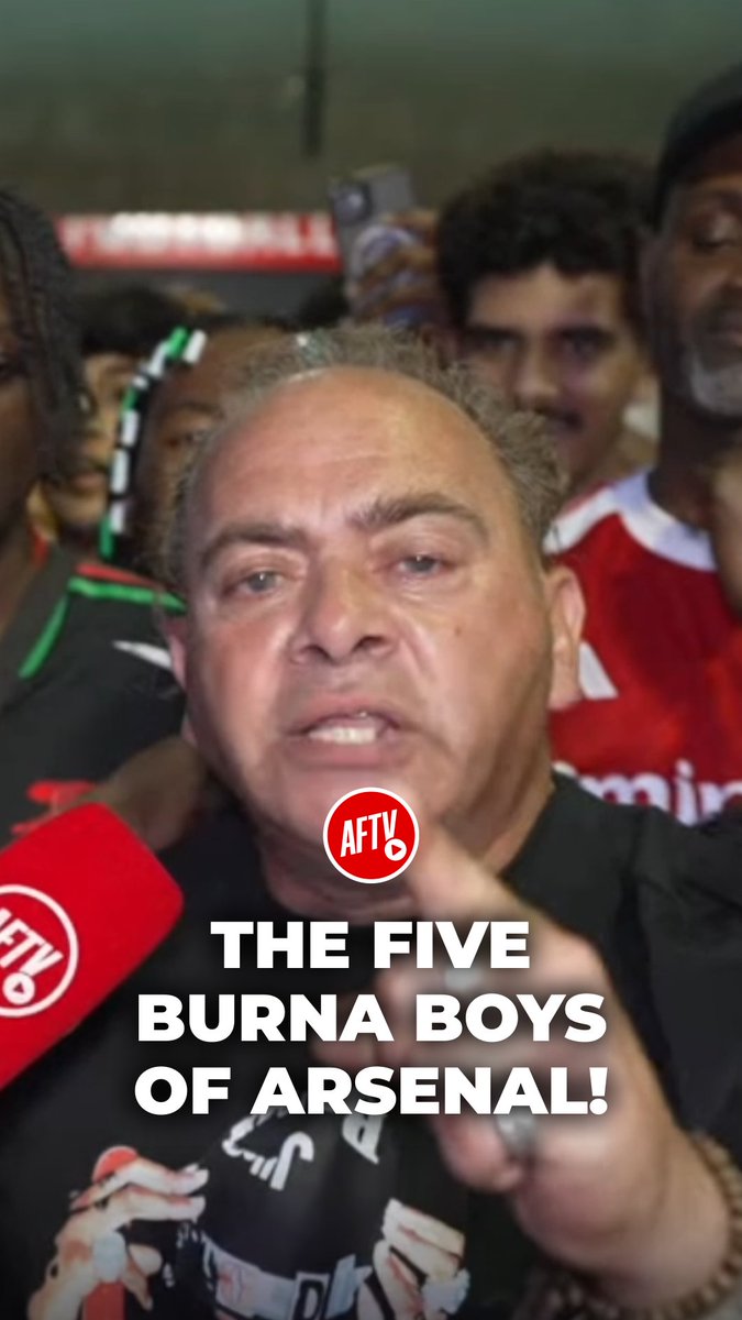 The 𝐅𝐈𝐕𝐄 𝐁𝐔𝐑𝐍𝐀 𝐁𝐎𝐘𝐒 of The Arsenal! 🔥 #FanCams
