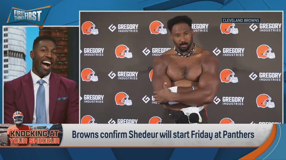 Myles Garrett or Greg Jennings? 🤣