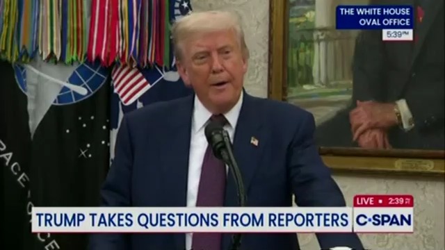 Q: What gives you confidence Putin isn't tapping you along? Trump: Can't answer the question yet, I'll tell you in a matter of weeks, maybe less