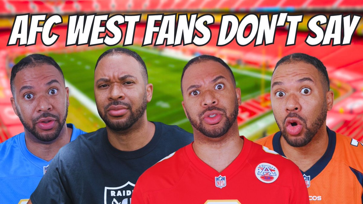 Things NFL Fans Don't Say - AFC WEST
