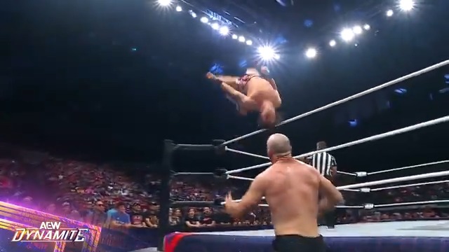 JetSpeed isn't afraid of The Death Riders! Kevin Knight ケビン・ナイト provides a distraction for his partner, Speedball Mike Bailey! Watch #AEWDynamite LIVE on TBS & HBO Max
