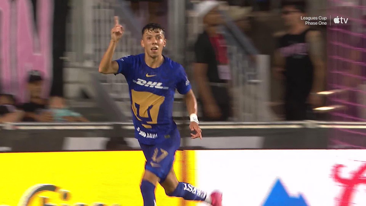 ¡El pase de Vite, el remate de Ruvalcaba! 🔥 Qué golazo de los PUMAS. 🐾 Sigue las acciones de este partido en Apple TV 🔗 #LaPasiónSeHereda | #PorLaLeaguesCup