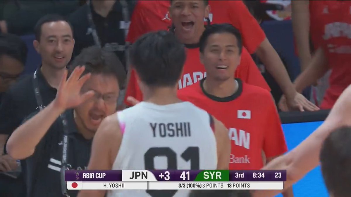 🎞️GAME HIGHLIGHTS🎞️ 🏆FIBAアジアカップ2025 🏀予選ラウンド[第1戦] 🆚シリア🇸🇾 次戦は8日(金)20:10- vsイラン🇮🇷 📡放送・配信：テレビ朝日系(地上波)・DAZN・ABEMA #AsiaCup #AkatsukiJapan #日本一丸