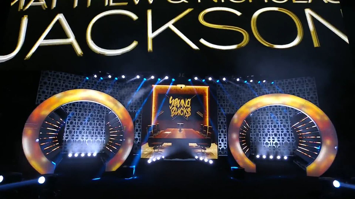 An entrance fit for The Matt & Nick Jackson. Shout out to our talented graphics and production teams! Watch #AEWDynamite LIVE on TBS & HBO Max