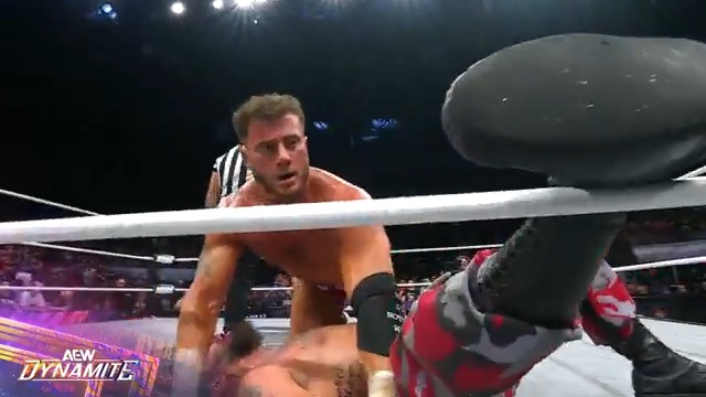 .Maxwell Jacob Friedman™️ stole it! Watch #AEWDynamite LIVE on TBS &amp; HBO Max