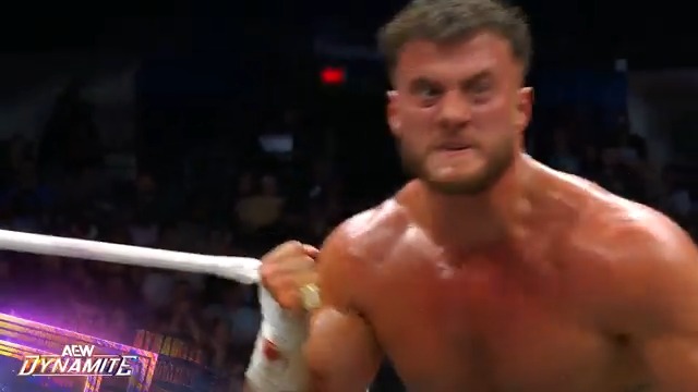 .Maxwell Jacob Friedman™️ adds insult to injury after the bell, but the AEW World Champion Hangman Adam Page is here! Watch #AEWDynamite LIVE on TBS &amp; HBO Max