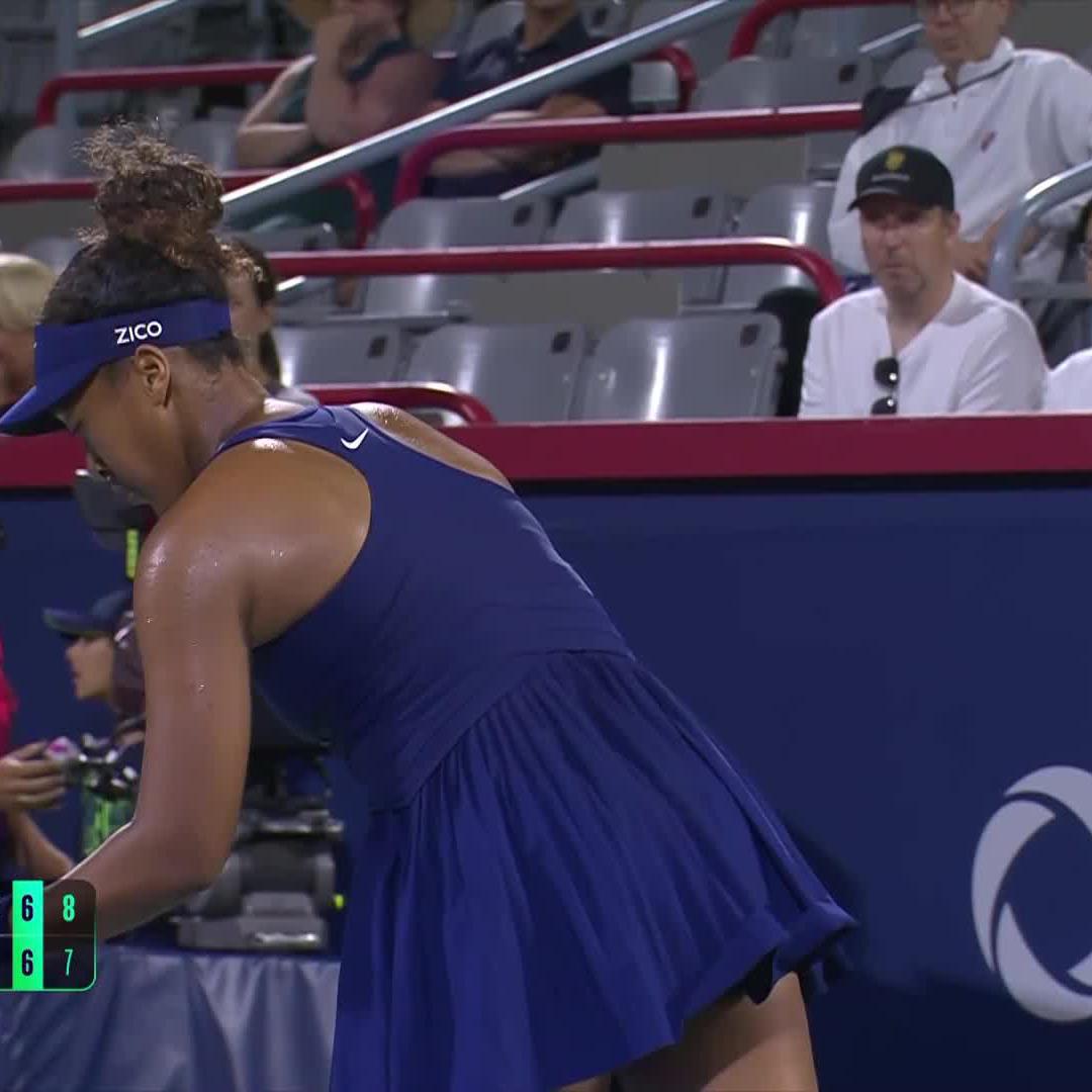 Naomi Osaka’s reaction after reaching her first WTA 1000 final in more than 3 years. She’s put in so much hard work since making her return to tennis. This is the type of result she’s been working so hard for. Couldn’t be happier for her. 🥹