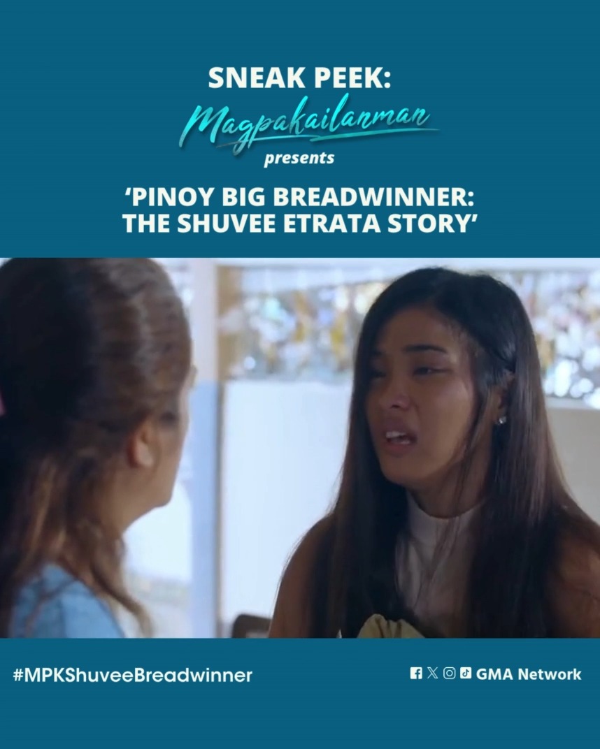 SNEAK PEEK: Silipin ang isa sa mga dapat nating abangan na eksena mula sa 'Pinoy Big Breadwinner: The Shuvee Etrata Story' episode ng #Magpakailanman. Panoorin ang full episode sa Sabado. #MPKShuveeBreadwinner
