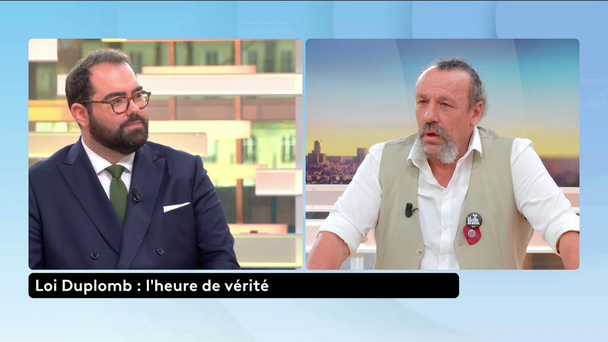 🔴 Loi Duplomb : l'heure de vérité. "Il faut déconstruire ce message qui prétend qu'on ne voulait pas le débat" affirme Benoît Biteau, député EELV qui a voté contre la loi Duplomb et aurait souhaité "saisir l'opportunité de ce texte pour un vrai débat sur l'agriculture". #canal16
