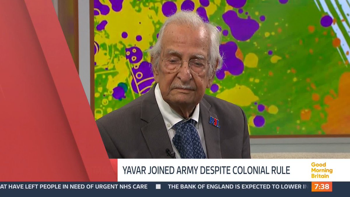 A 105-year-old veteran of World War II is calling for a memorial to the 2.5 million Indians who fought for Britain. Combat cameraman Yarvar Abbas filmed key events in the Burma Campaign on the front line and even after the war ended in Europe.