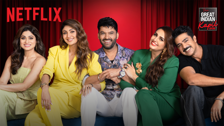 Love language? Insults. Meet the siblings this Funnyvaar 🤭 Celebrate Raksha Bandhan with Shilpa &amp; Shamita Shetty, Huma Qureshi and Saqib Saleem on The Great Indian Kapil Show, this Saturday, at 8 PM, only on Netflix.